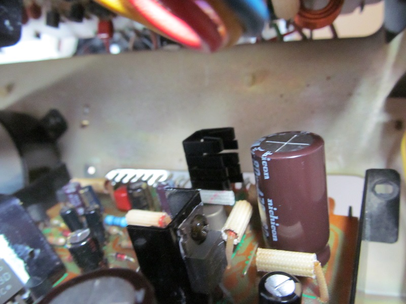 Adding heat sinks to SX1050 power supply board. Audiokarma Home